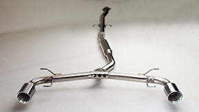 GANADOR PBS POLISHED EXHAUST FOR MAZDA CX-5 KE2AW AT SH-VPTS 2,188CC GVE-024PO