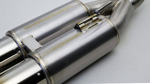 GANADOR VERTEX 4WD SUV TITANIUM BLUE EXHAUST FOR TOYOTA LAND CRUISER PRADO GDJ150W 151W 1GD-FTV 2,754CC DIESEL GVE-025TBL