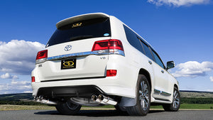 GANADOR VERTEX 4WD SUV POLISHED EXHAUST FOR TOYOTA LAND CRUISER 200 URJ202W 1UR-FE 4,608CC GVE-026APO