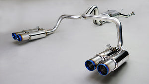 GANADOR VERTEX 4WD SUV BLUE EXHAUST FOR TOYOTA LAND CRUISER 200 URJ202W MODELLISTA 1UR-FE 4,608CC GVE-026BL