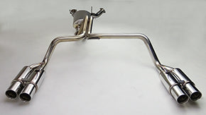 GANADOR VERTEX 4WD SUV POLISHED EXHAUST FOR LEXUS LX570 URJ201W MODELLISTA 3UR-FE 5,662CC GVE-036PO