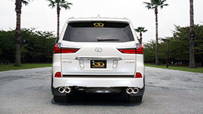GANADOR VERTEX 4WD SUV POLISHED EXHAUST FOR LEXUS LX570 URJ201W MODELLISTA 3UR-FE 5,662CC GVE-036PO