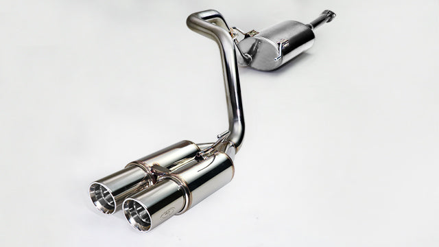 GANADOR VERTEX 4WD SUV POLISHED EXHAUST FOR TOYOTA LAND CRUISER PRADO TRJ150W KOUKI 2TR-FE 2.693CC GVE-029PO