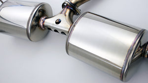 GANADOR VERTEX 4WD SUV POLISHED EXHAUST FOR TOYOTA RAV4 MXAA54 TRD M20A-FKS 1,986CC GVE-042DPO