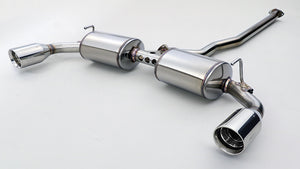 GANADOR VERTEX 4WD SUV POLISHED EXHAUST FOR TOYOTA RAV4 MXAA54 TRD M20A-FKS 1,986CC GVE-042DPO