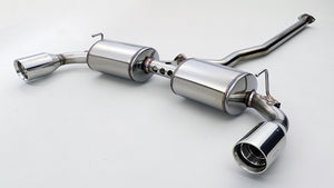 GANADOR VERTEX 4WD SUV POLISHED EXHAUST FOR TOYOTA RAV4 HARRIER MXAA54 MXUA80 2WD MXUA85 4WD MODELLISTA M20A-FKS 1,986CC GVE-042PO