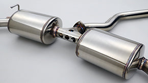 GANADOR VERTEX 4WD SUV POLISHED EXHAUST FOR TOYOTA RAV4 AXAH54 TRD A25A-FXS 2,487CC GVE-043DPO