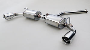 GANADOR VERTEX 4WD SUV POLISHED EXHAUST FOR TOYOTA RAV4 AXAH54 TRD A25A-FXS 2,487CC GVE-043DPO