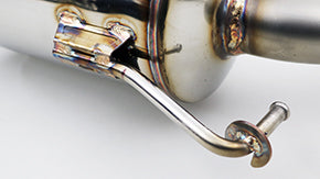 GANADOR VERTEX 4WD SUV POLISHED EXHAUST FOR TOYOTA RAIZE A210A MODELLISTA 1KR-VET 996CC GASOLINE GVE-045MPO