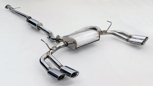 GANADOR VERTEX 4WD SUV POLISHED EXHAUST FOR NISSAN X-TRAIL 5BA NT32 HNT32 MR20DD GVE-047APO