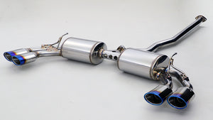 GANADOR VERTEX 4WD SUV BLUE EXHAUST FOR TOYOTA HARRIER MXUA80 2WD MXUA85 4WD MODELLISTA M20A-FKS 1,986CC GVE-048MBL