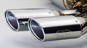 GANADOR VERTEX 4WD SUV POLISHED EXHAUST FOR TOYOTA HARRIER MXUA80 2WD MXUA85 4WD MODELLISTA M20A-FKS 1,986CC GVE-048MPO