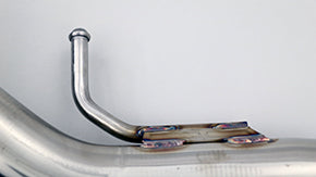 GANADOR VERTEX 4WD SUV BLUE EXHAUST FOR TOYOTA HARRIER AXUP85 AXUH80 2WD AXUH85 MODELLISTA A25A-FXS 2,487CC GVE-049MBL