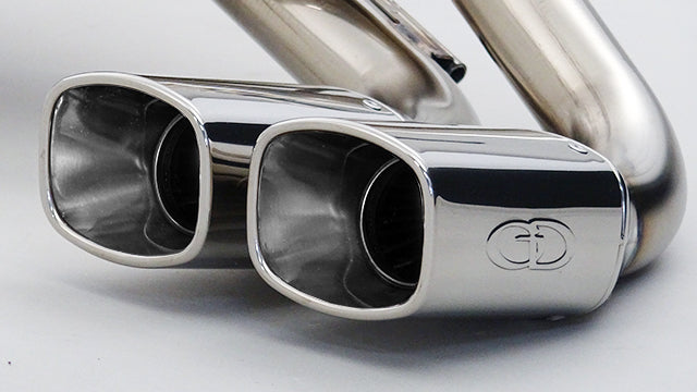 GANADOR VERTEX 4WD SUV POLISHED EXHAUST FOR MITSUBISHI ECLIPSE CROSS GL3W 4B12 MIVEC 2,359CC GVE-053PO