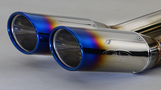 GANADOR VERTEX 4WD SUV BLUE EXHAUST FOR HONDA VEZEL RV5 LEC-H5 1,496CC GVE-054BL