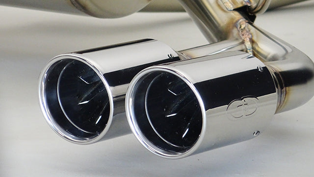GANADOR VERTEX 4WD SUV POLISHED EXHAUST FOR TOYOTA COROLLA CROSS ZVG16 MODELLISTA 2ZR-FXE 1,797CC 1VM-1WM GVS-055MPO