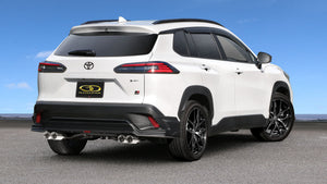 GANADOR VERTEX 4WD SUV POLISHED EXHAUST FOR TOYOTA COROLLA CROSS MXGH15 M20A-FXS 1,986CC 1VM-1WM GVS-063GPO