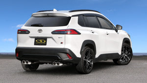 GANADOR VERTEX 4WD SUV POLISHED EXHAUST FOR TOYOTA COROLLA CROSS MXGH15 M20A-FXS 1,986CC 1VM-1WM GVS-063PO