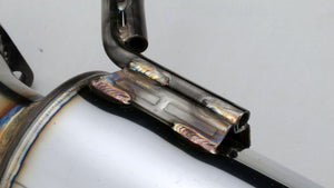 GANADOR VERTEX 4WD SUV TITANIUM BLUE EXHAUST FOR MITSUBISHI DELICA D5 CV1W 4N14 2,267CC DIESEL TURBO GVS-065TBL