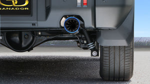 GANADOR VERTEX 4WD SUV BLUE EXHAUST FOR TOYOTA LAND CRUISER FJ TRJ240W 2TR-FE 2,693CC GASOLINE GVS-068BL