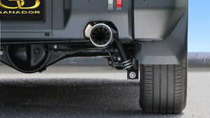 GANADOR VERTEX 4WD SUV POLISHED EXHAUST FOR TOYOTA LAND CRUISER FJ TRJ240W 2TR-FE 2,693CC GASOLINE GVS-068PO