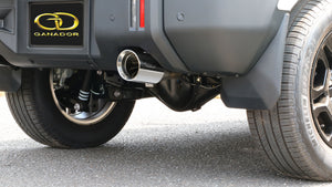 GANADOR VERTEX 4WD SUV POLISHED EXHAUST FOR TOYOTA LAND CRUISER FJ TRJ240W 2TR-FE 2,693CC GASOLINE GVS-068PO