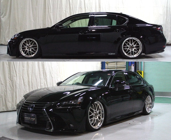 RS-R BLACK-I ACTIVE COILOVER SUSPENSION RECOMMENDED SPRING RATE FOR LEXUS GS450H GWL10 BKT174MA