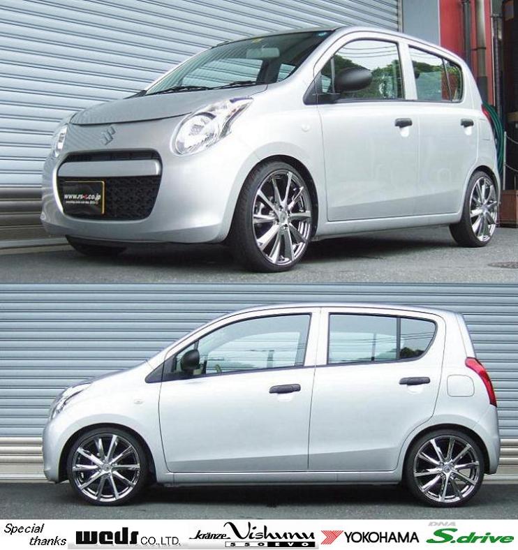 RS-R BASIC-I COILOVER SUSPENSION RECOMMENDED SPRING RATE FOR SUZUKI ALTO HA25S BAIS018M