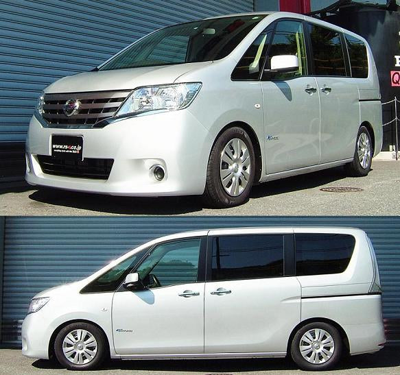 RS-R BASIC-I COILOVER SUSPENSION RECOMMENDED SPRING RATE FOR NISSAN SERENA HC26 BAIN705M