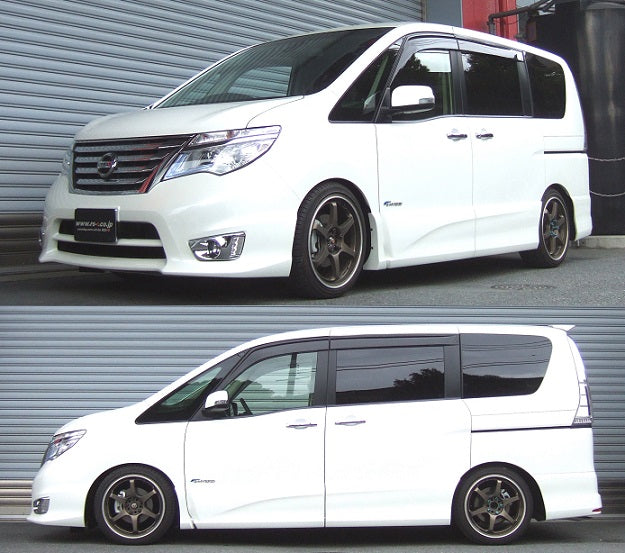 RS-R BASIC-I COILOVER SUSPENSION RECOMMENDED SPRING RATE FOR NISSAN SERENA HFC26 BAIN707M