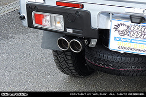 WIRUS WIN TWIN MUFFLER WITH SMART ASSIST FOR DAIHATSU HIJET 3BD-S500P 3BD-S510P WIRUS-WIN-00079