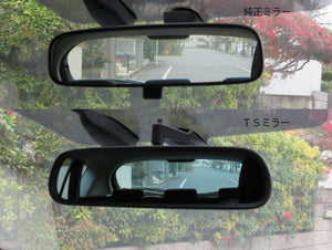 ZOOM ENGINEERING TS ROOM MIRROR WITHOUT ARM SILVER CARBON FOR  8487-SILVER CARBON