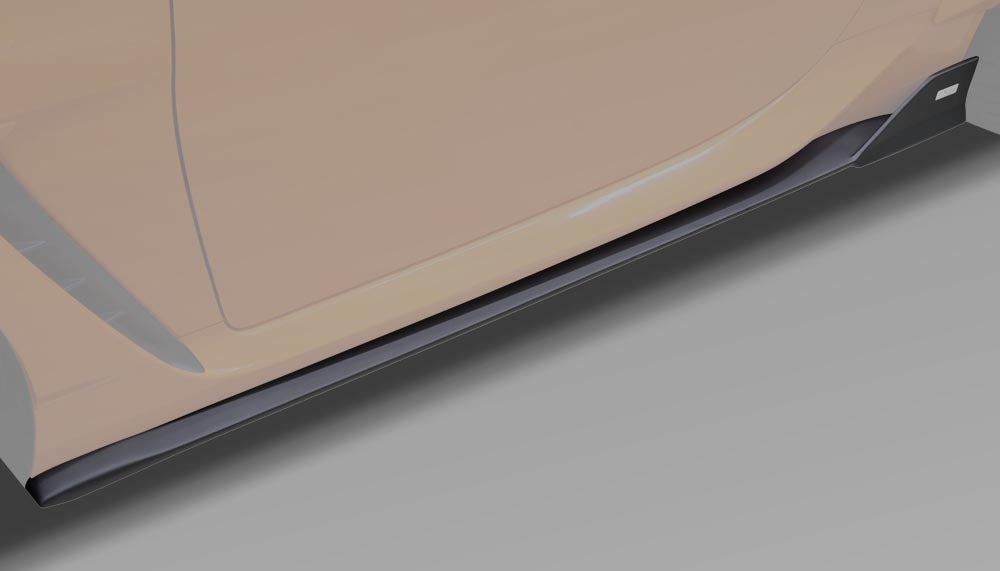 TOMS SIDE DIFFUSER MATT BLACK FOR TOYOTA 86 ZN8 51082-TZN80-F