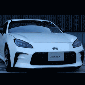 VALENTI JEWEL HEADLAMP ULTRA CLEAR LENS GLOSS BLACK FOR TOYOTA GR86 ZN8 SUBARU BRZ ZD8 HL86GRZU-CG-1