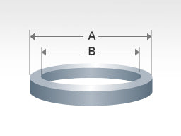 RAYS HUB RING 73.1MM 66.1MM FOR  6103-731-661