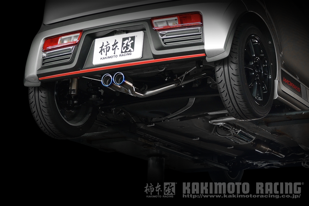 KAKIMOTO RACING EXHAUST CLASS KR FOR SUZUKI ALTO TURBO RS HA36S  S71335