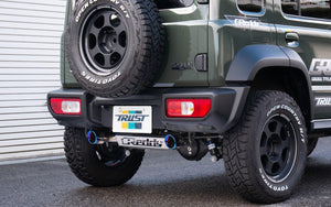 GREDDY XROSS EXHAUST G-STYLE EXHAUST FOR SUZUKI JIMNY 3BA-JC74W K15B 10193802