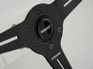 GREDDY SPORTS STEERING WHEEL LEATHER BIG LOGO EMBROIDERY STANDARD TYPE FOR  16600024