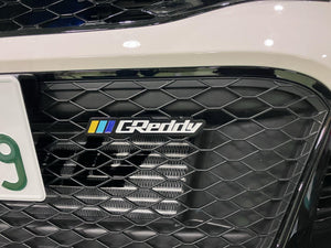 GREDDY PU EMBLEM NAVY SILVER LOGO FOR 18003120
