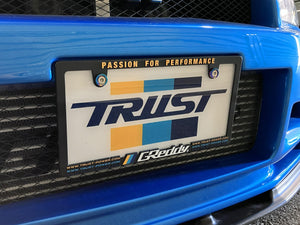 GREDDY LICENCE PLATE FRAME CHROME FOR 18003047