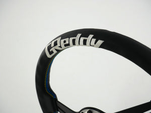 GREDDY SPORTS STEERING WHEEL LEATHER BIG LOGO EMBROIDERY STANDARD TYPE FOR  16600024