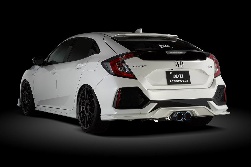 BLITZ NUR-SPEC CUSTOM EDITION EXHAUST SYSTEM TI FOR HONDA CIVIC HATCHBACK FK7 63181V