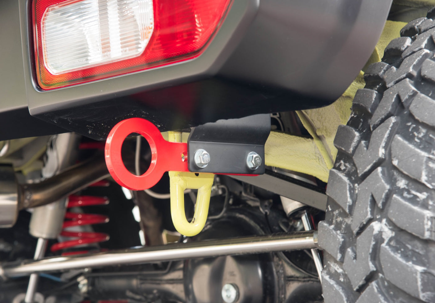 HIGH BRIDGE FIRST REAR TOW HOOK RED FOR SUZUKI JIMNY JB64 JB74 HIGH-BRIDGE-FIRST-00003