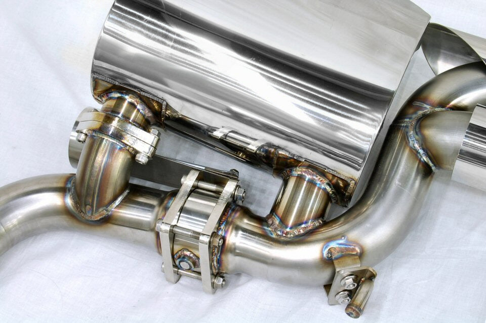 KREISSIEG CAT-BACK F1 SOUND VALVETRONIC EXHAUST SYSTEM TITANIUM FLOATING CURL TAIL SANDBLASTED KSG LOGO MARK FOR S SEMI-AT WITHOUT VARIABLE FUCTION FOR MASERATI GRAND TURISMO S SEMI AT MGT-04-TITANIUM-GRANTURISMO-S-SEMI-AT-NA