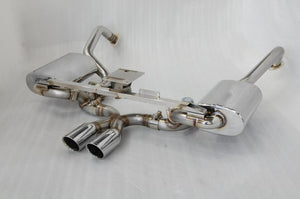 KREISSIEG FIRST CAT-BACK F1 SOUND VALVETRONIC EXHAUST SYSTEM STAINLESS STEEL FLOATING CURL TAIL SANDBLASTED KSG LOGO MARK 6SP LATE MODEL FOR PORSCHE 987 BOXSTER KOUKI  P987BL-01-STAINLESS-6SP