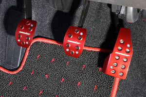 MONSTER SPORT SPORTS DRIVING PEDAL COVER CLEAR ALUMITE FOR SUZUKI SWIFT ZC83S 849501-7650M