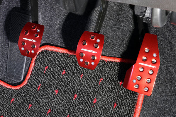 MONSTER SPORT SPORTS DRIVING PEDAL COVER RED ALUMITE FOR SUZUKI SWIFT SPORTS ZC33S 849521-7650M