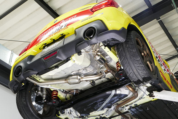 MONSTER SPORT SP-X DUAL STREET MUFFLER FOR SUZUKI SWIFT SPORTS ZC33S K14C 241590-7650M