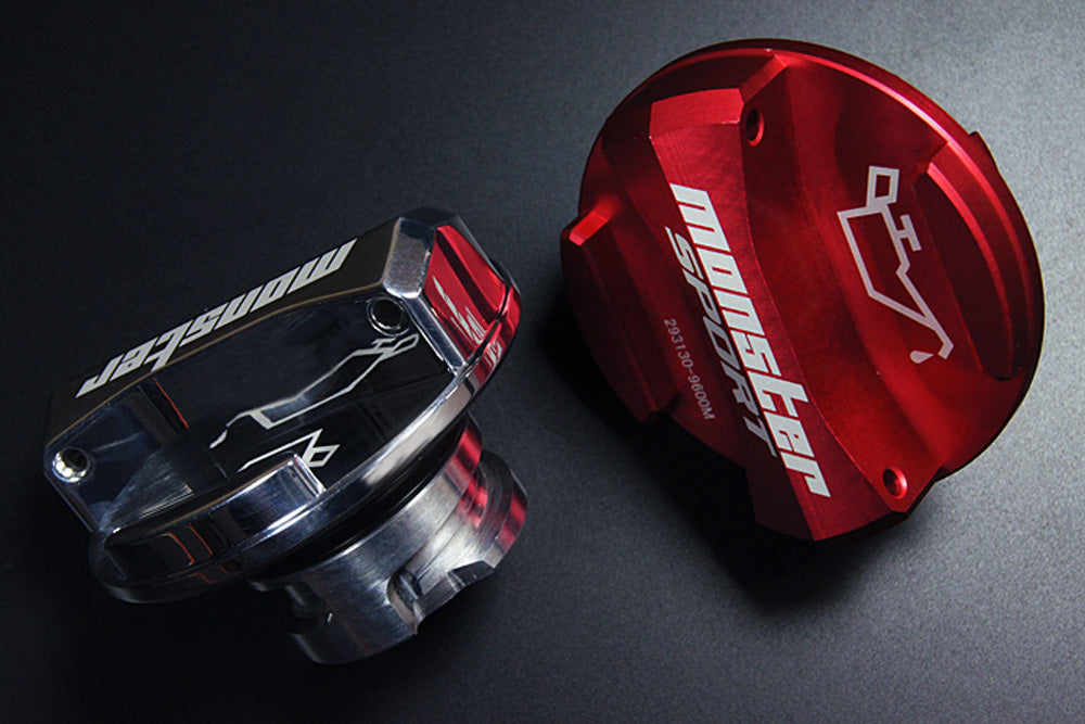MONSTER SPORT RACING OIL FILLER CAP ONE TOUCH TYPE RED FOR SUZUKI SWIFT SPORTS ZC33S K14C TURBO 293130-9600M