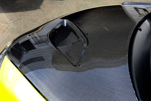 MONSTER SPORT AIR OUTLET ENGINE HOOD CARBON FOR SUZUKI SWIFT SPORTS ZC33S 8NQB13